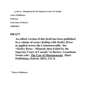 Hedley Byrne & Co Ltd v Heller & Partners Ltd - Legal case