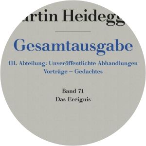 Heidegger Gesamtausgabe