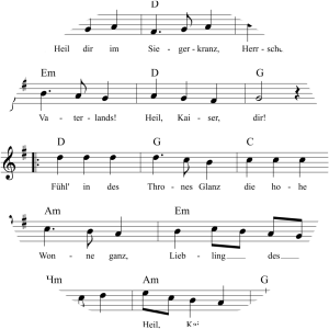 Heil dir im Siegerkranz