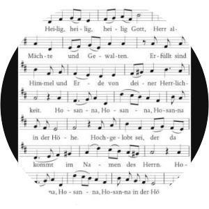Heilig, heilig, heilig Gott - Song composition