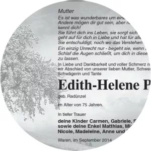 Helene Prahl photograph