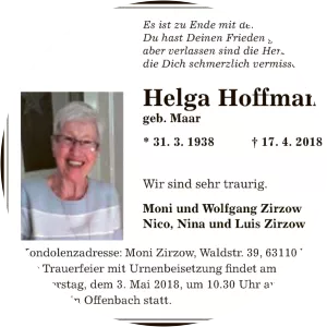 Helga Hoffmann