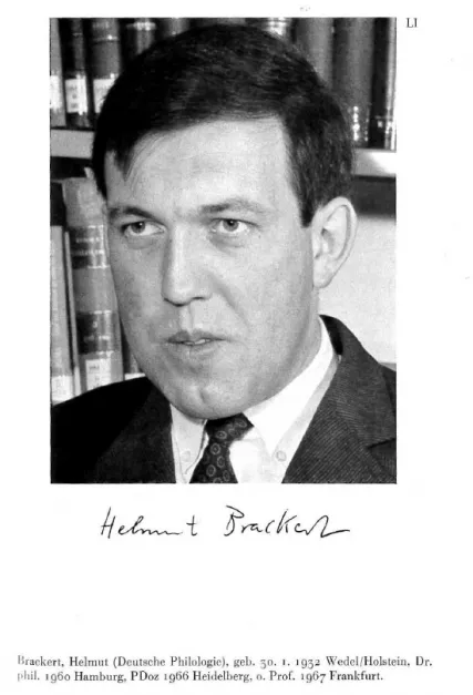 Helmut Brackert