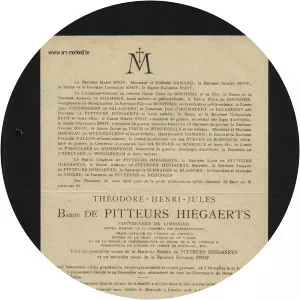 Henri de Pitteurs-Hiégaerts