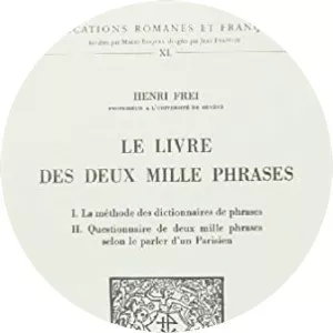 Henri Frei - Linguist