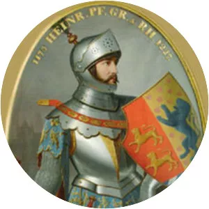 Henry V, Count Palatine of the Rhine - Former Count Palatine of the Rhine