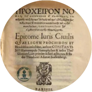 Hexabiblos - Book by Constantine Harmenopoulos