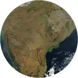 Hindustan - Island in Mangrul, India