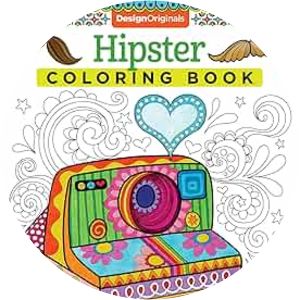 Hipster Coloring Book Thaneeya McArdle
