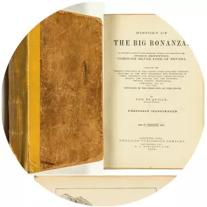 History of the big bonanza photograph