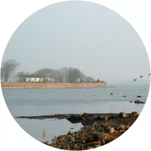 Hjelmshoved - Island in Denmark