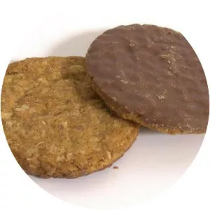 Hobnob biscuit