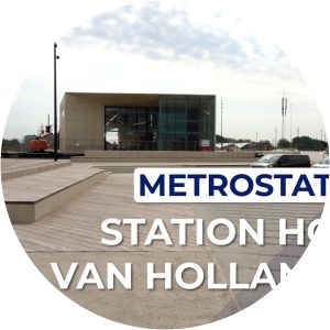 Hoek van Holland Strand metro station - 