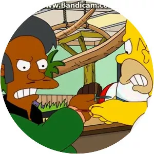 Homer and Apu