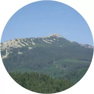 Hora Dovbushanka - Mountain in Ukraine