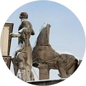 Horse Tamers - Sculpture by Frederick William MacMonnies