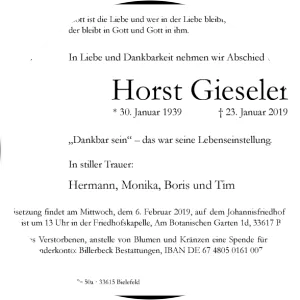 Horst Gieseler