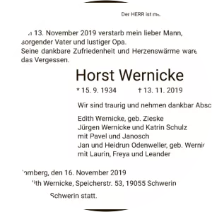 Horst Wernicke