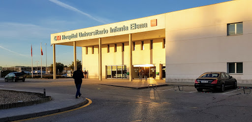 Hospital Infanta Elena - Bus stop in Valdemoro, Spain