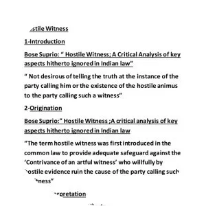 Hostile witness photograph