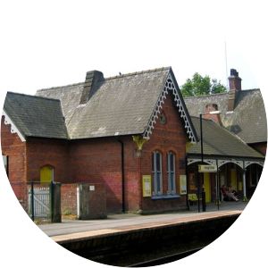 Hough Green railway station