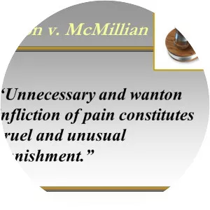 Hudson v. McMillian