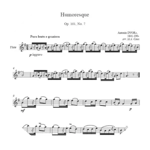 Humoresques - Piano solo by Antonín Dvořák