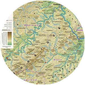 Hunsrück - Mountain range in Germany