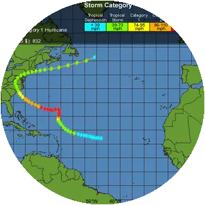 Hurricane Diane - 1955 hurricane