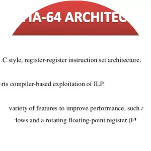 IA-64 - Microprocessor