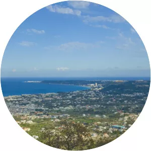 Ialysos - Town on Rhodes, Greece