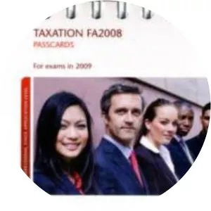 Icaew Passcards Taxation Fa 2008 Kate Furnivall