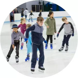 Ice skating photograph