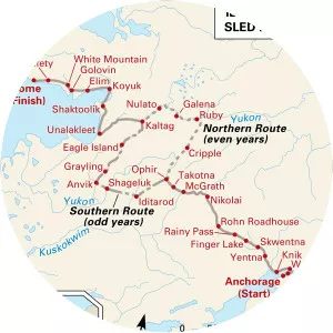 Iditarod Trail Sled Dog Race