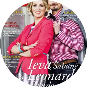 Ieva Šabanė - Leonardas Pobedonoscevas' wife