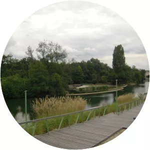 île Marquet - Island in Angoulême, France