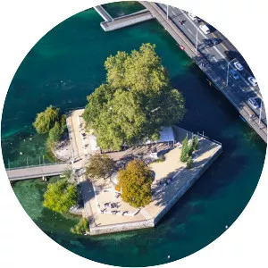 Île Rousseau - Island in Geneva, Switzerland
