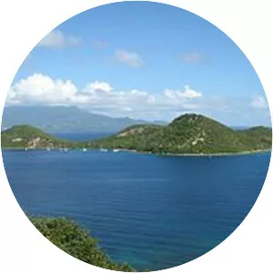 Ilet a Cabrit - Guadeloupe'de bir ada