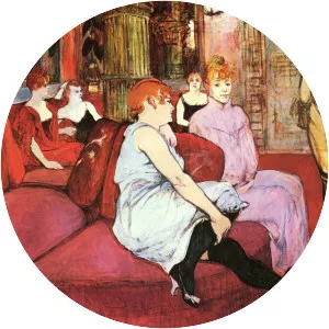 In salon of rue des Moulins