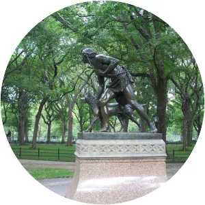 Indian Hunter - Sculpture by John Quincy Adams Ward