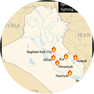 Iraq spring fighting of 2008 - War