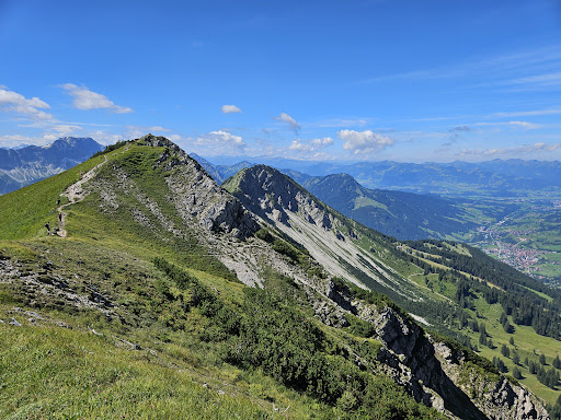 Iseler Grat - Hiking area in Bad Hindelang, Germany