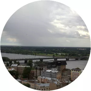 Island Bridge - Bridge in Riga, Latvia
