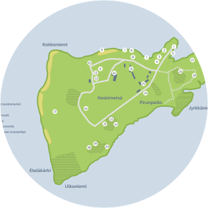 Isosaari - Island in Helsinki, Finland