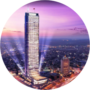 Istanbul Sapphire observation deck