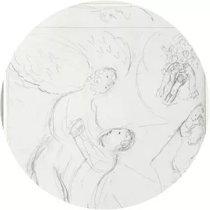 Jacob Wrestling with the Angel - Artwork