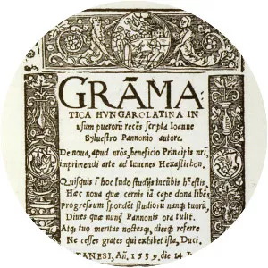 János Sylvester - Author