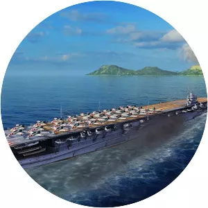 Japanese aircraft carrier Shōkaku photograph