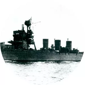 Japanese cruiser Isuzu - Nagara-class cruiser