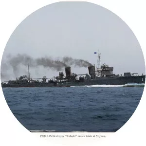 Japanese destroyer Fubuki - Fubuki-class destroyer